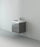 Apollo 700 Wall hung Unit and Ceramic Basin Grey Gloss