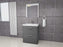 Apollo 700 FS Unit and Ceramic Basin Grey Gloss