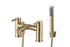 TAILORED CHEPSTOW BRUSHED BRONZE BATH SHOWER MIXER