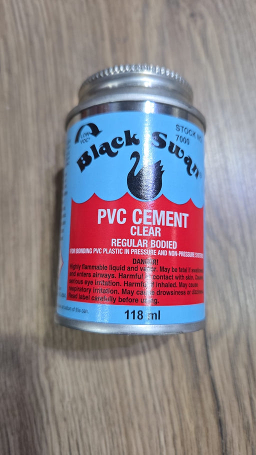 Black Swan PVC Cement Clear 118ml
