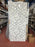 White Marble Dark Carrar Effect Shower Panel