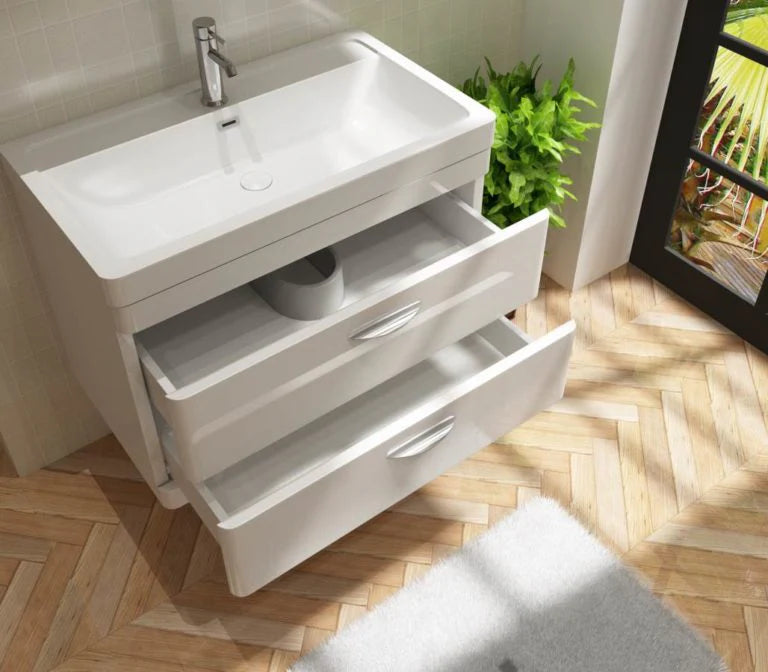 Apollo 800 FS Unit And Polymarble Basin White