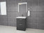 Apollo 600 FS Unit And Ceramic Basin Grey Gloss