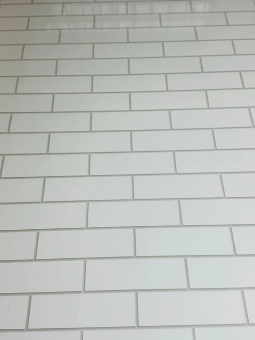 White Brick Gloss Size: 1000×2400 mm Thickness: 10mm