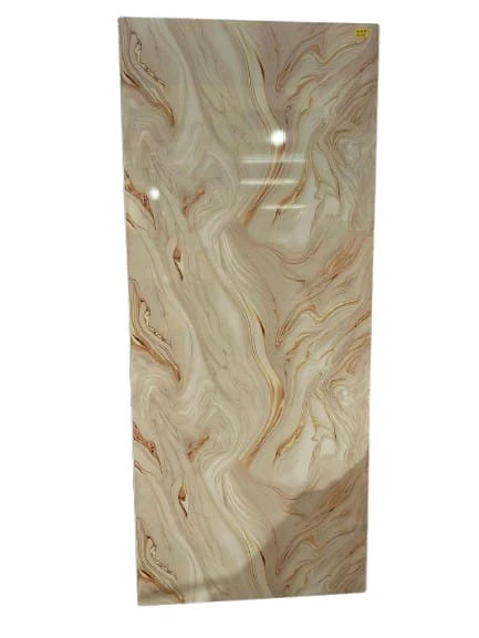 Acacia GlossPink Fired Marble Blush Shower Panel