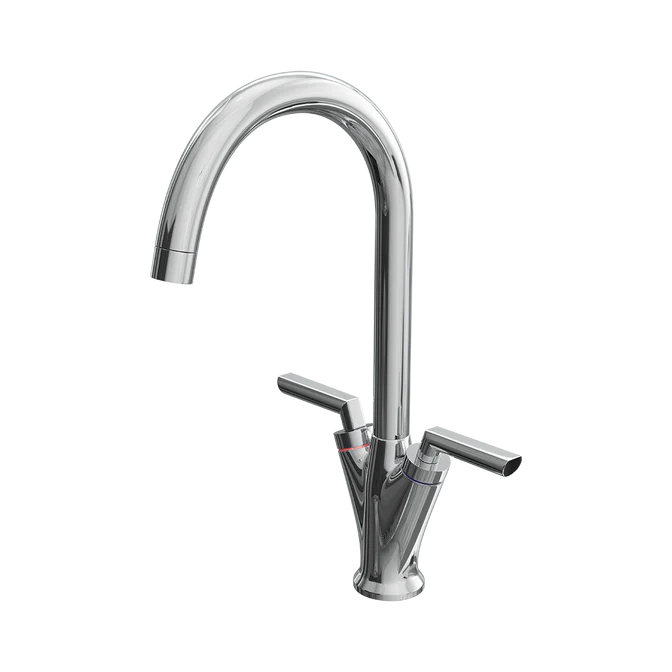 Dual Lever Mono Kitchen Sink Mixer Tap