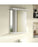 Nuie Premier Mayford Gloss White 550mm Mirror With Light Canopy