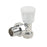 Pioneer 15mm Angled Radiator Valve (15mm nut)