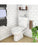 2 In 1 Compact Basin And Close Couple Toilet Combo Space Saver