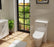 Apollo 500x200 Round Edge WC unit White