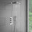 Milan Concealed Shower Package with Head + Handset