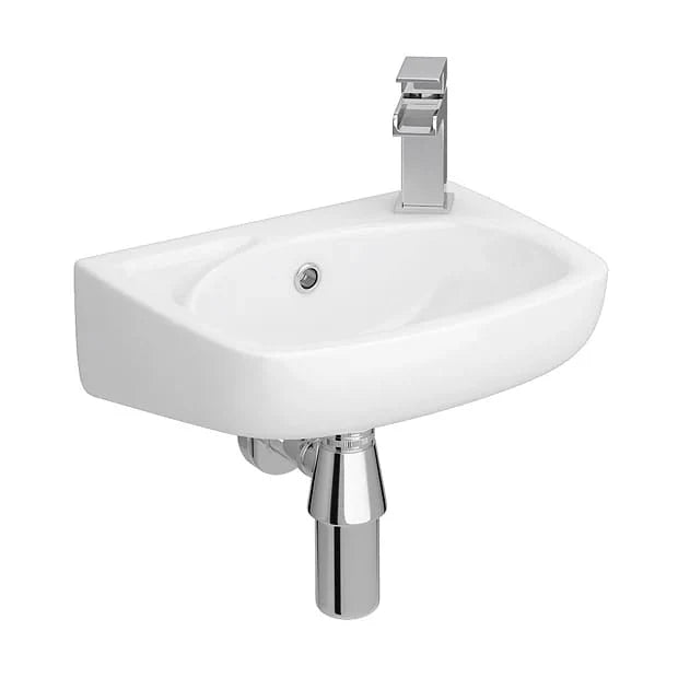 Wall hung basin 355x255mm