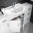 White 650mm Vanity Unit