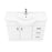 White 1050mm Large Vanity Unit