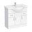 White 850mm Vanity Unit CV850