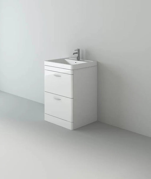 Apollo 600 FS Unit And Ceramic Basin White Glass