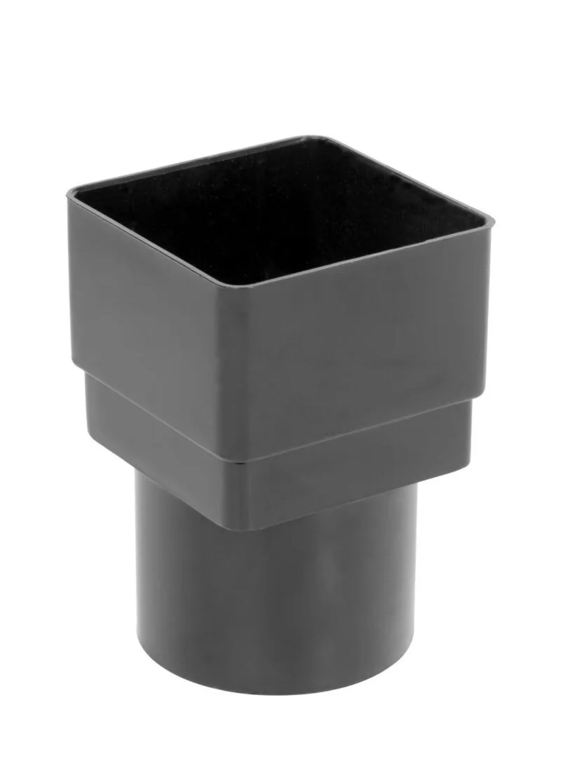 Square To Round Downpipe Adapter Adapter — SHMOX