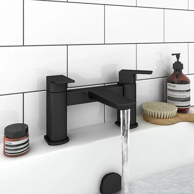 Matt Black Bath Filler Tap