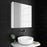 Toreno 3-Door Mirror Cabinet (Minimalist White - 900mm Wide)