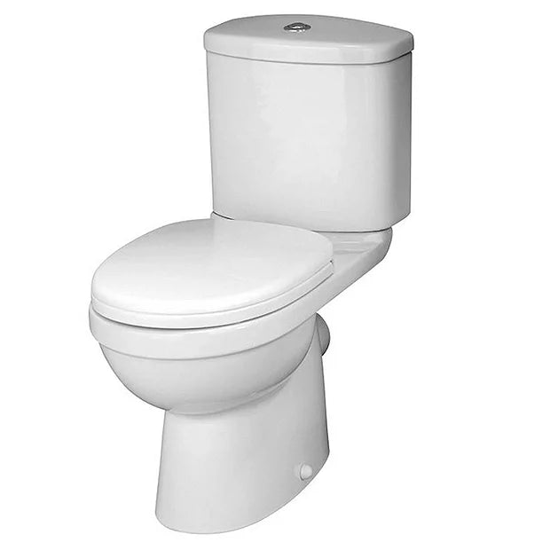 Ivo Ceramic Close Coupled Toilet with Soft Close Seat