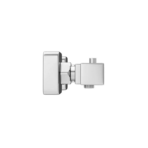 Cruze Square Bottom Outlet Thermostatic Bar Shower Valve