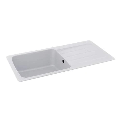 Carron Phoenix Columba 100 Inset Single Bowl Composite Kitchen Sink