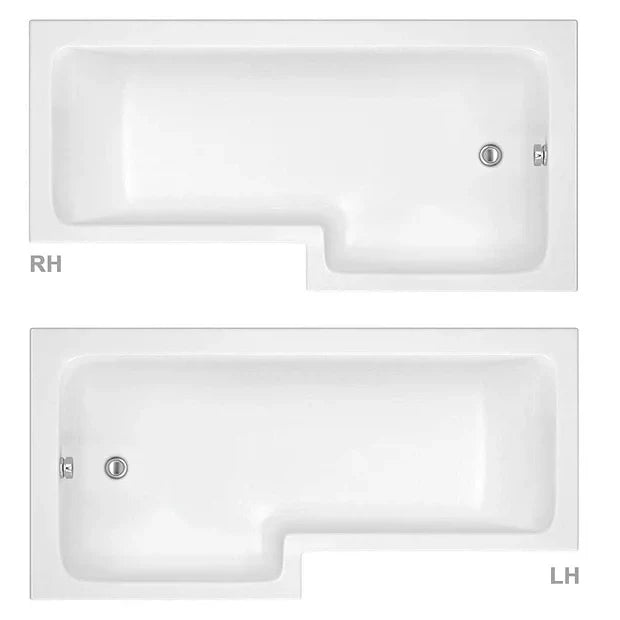 L-Shaped 1700 Complete Bathroom Package