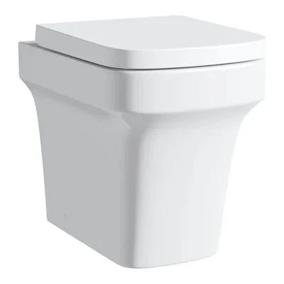 Modern back to wall toilet with soft close Seat