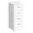 Cove 300x330mm White 4 Drawer Unit